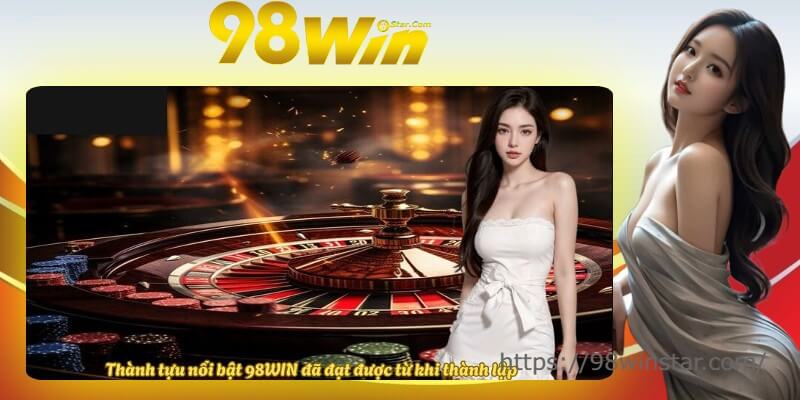 Thành tựu nổi bật 98WIN đã đạt được từ khi thành lập Thành tựu nổi bật 98WIN đã đạt được từ khi thành lập
