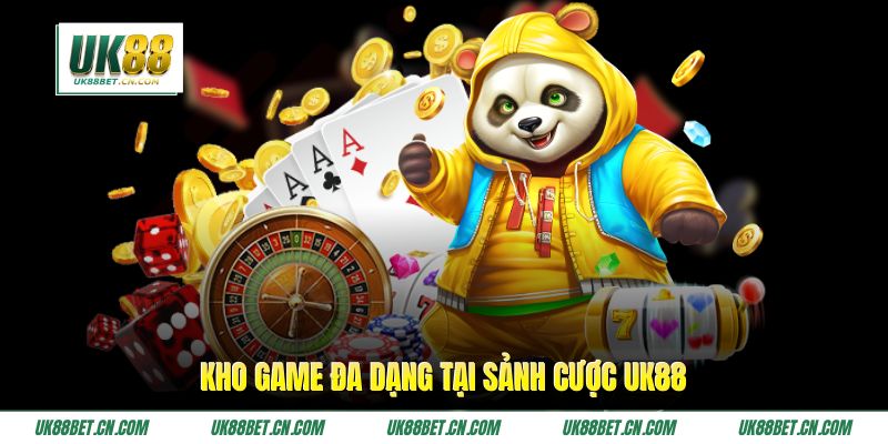 Kho game đa dạng tại sảnh cược UK88